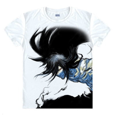 Camiseta Getusga Tenshou Flocada Adulto Hombre Mujer Manga Corta Bleach.