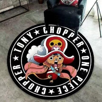 Alfombra Redonda De One Piece Chopper Cosplay.